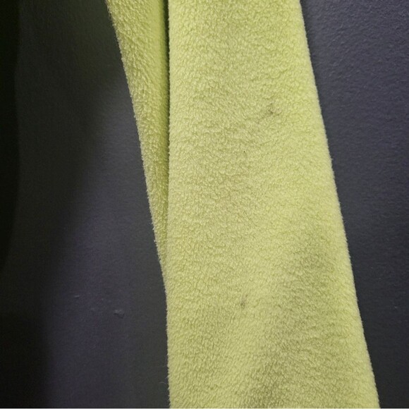 Eddie Bauer 2-N-1 Fleece Windbreaker Hooded Jacket Women Purple Green XL - Picture 8 of 8